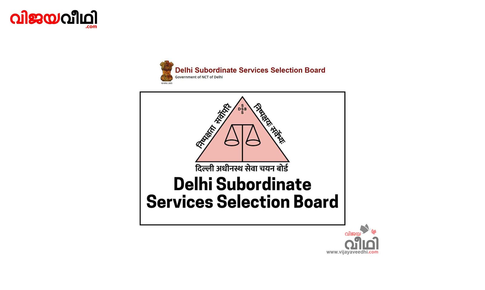 Delhi Subordinate Services Selection Board (DSSSB)